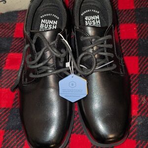 Nunn Bush Men's Black Dress Shoes